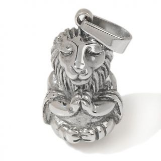 156 119 michael anthony jewelry stainless steel praying figure pendant