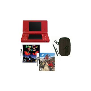 Nintendo DSi Red Game System with Honda ATV Fever and Monster