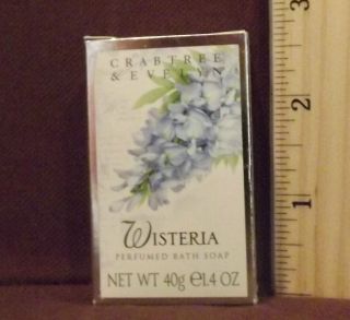 Crabtree Evelyns 1 4 oz 40g Wisteria Triple Milled Soap Travel Size