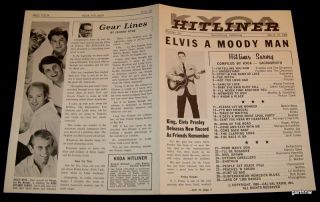 Rock N Roll 1965 Hitliner Kxoa Elvis Presley Beach Boys