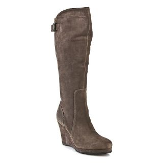 Shoes Boots Knee High Boots VANELi Suede Wedge Boot with Elastic