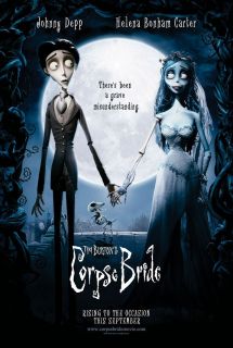 Corpse Bride Movie Poster Advance Style Tim Burton Film