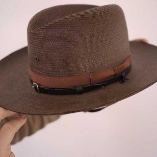 Vtg Stratton State Trooper Police Riding Stetson Hat 7