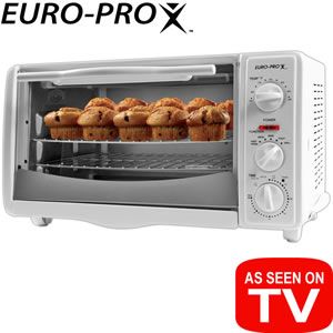 Euro Pro TO156 x Large Cap​acity 6 Slice Toaster Oven