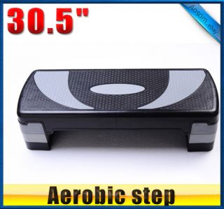Soozier 30 Fitness Aerobic Step Exercise Stepper Adjust 4 6 8
