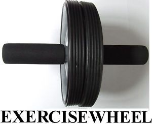 Dual Wheel AB Roller Exercise Wheel Solid ABS Workout
