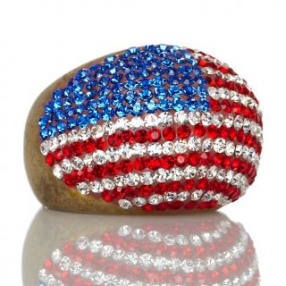 199 175 twiggy london american flag pave crystal dome ring note
