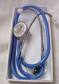 Stethoscope Dualhead Ceil Blue Student Nursing 108 New