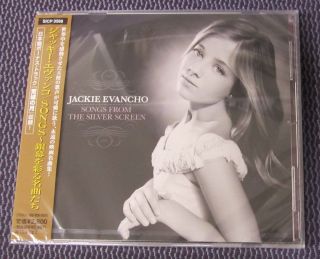 JACKIE EVANCHO SONGS FROM THE SILVER SCREEN JAPAN CD 1 BONUS TRK
