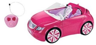 Kids Fun Remote Control Barbie R C Convertible Vehicle Car New Fast