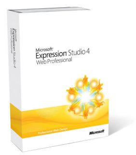Microsoft Expression Studio 4 Web Professional Academic Complete