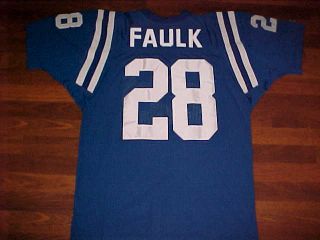NFL Indianapolis Colts Marshall Faulk 28 Jersey New
