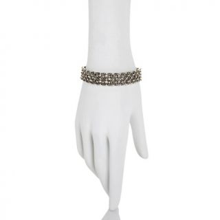 Jewelry Bracelets Tennis Marcasite Via di Stelle Diamond Shape