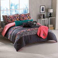 Roxy Samantha Twin Extra Long Floral Bed Set