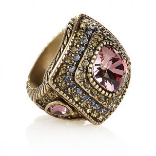 211 240 heidi daus beyond belief crystal accented square ring rating 3