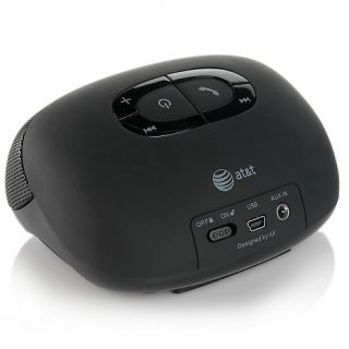 LoudSpeakr Portable Bluetooth Speaker   Black