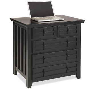 Home Styles Arts and Crafts Expandable Desk   Black