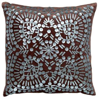 231 252 highgate manor 20 decorative pillow with silvertone accents