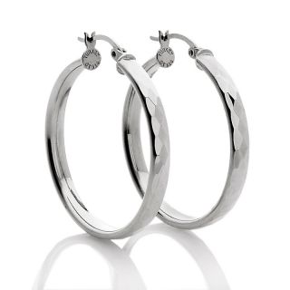 224 616 technibond diamond cut hoop earrings note customer pick rating