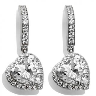 225 803 absolute 4 41ct heart shape and pave drop earrings rating be