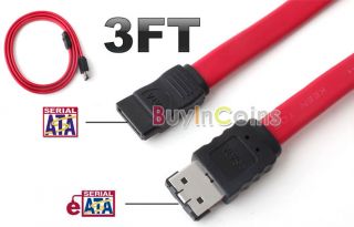 3ft 3 ft SATA External Shielded eSATA to SATA F F Cable