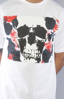BLVCK SCVLE The Def Roses Tee in White
