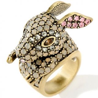 119 236 heidi daus the honey bunny crystal accented ring note customer