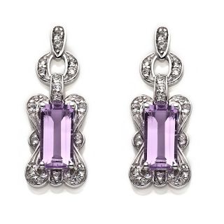 227 968 victoria wieck 2 37ct pink amethyst and white topaz sterling