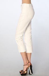 Mademoiselle Coco White Moschino Capri Jeans