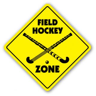 field hockey zone sign stick bag ball players gift price