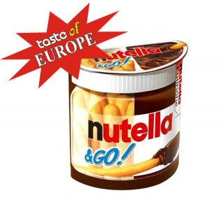 Ferrero Nutella & Go (52g/1.8oz) Crunchy Breadsticks and Hazelnut