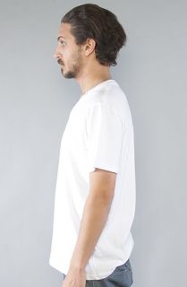  collection the back to basics regular v neck tee in white sale $ 14 95