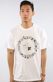 LRG The LRG Icon Cycle Tee in White Concrete