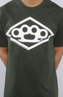 10 Deep The Diamond Knuckle Tee in Forest
