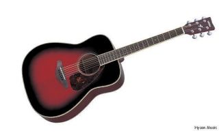Yamaha FG 720 FG720 720s Acoustic Guitar Red Burst