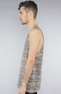 Obey The Indian Summer Tank in Heather Charcoal