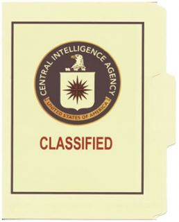 pass up hurry now and order your own cia classified file folders today