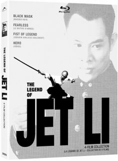 The Legend of Jet Li 4 Film Collection Blu Ray Movie Action Martial