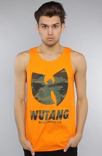 Wutang Brand Limited The WBL Camo Tank in Orange