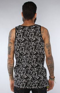 Crooks and Castles The No Hands Tank in Black