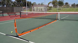 Bownet Portable Soccer Lacrosse Tennis Low Barrier Sports Net 18 x 2