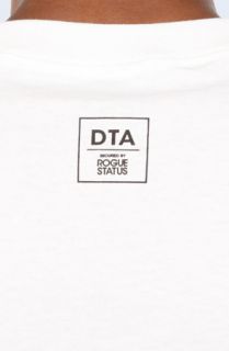 DTA   Rogue Status The Shark VS Crow Tee in White