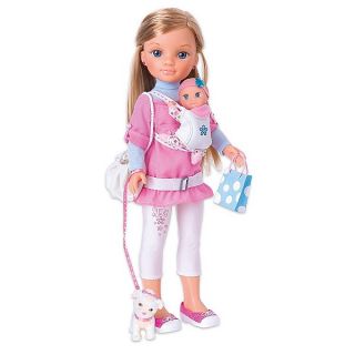 famosa america nancy cares for sister 2 doll set