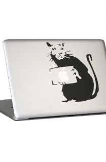 Yamamoto Industries Macbook HD Decal Rat by Banksy