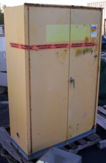 Justrite Fireproof Storage Cabinet Paint Storage