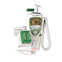 Welch Allyn Suretemp Plus Thermometer w Wall Mount