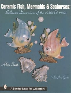 Vintage Fish Mermaids & Seahorses Bathroom Decor 1940s 50s Collector
