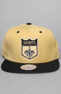 Mitchell & Ness The NFL Wool Snapback Hat in Black Gold  Karmaloop