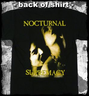 Cradle of Filth Vempire Nocturnal Supremacy T Shirt Official Fast SHIP