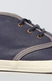 Keds The Chukka Oiled Canvas Sneaker in Navy